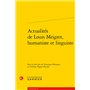 Actualités de Louis Meigret, humaniste et linguiste