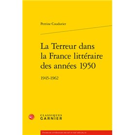 La Terreur dans la France littéraire des années 1950