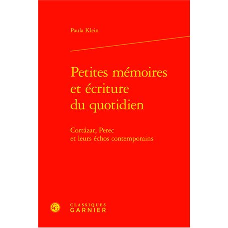 Petites mémoires et écriture du quotidien