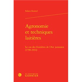 Agronomie et techniques laitières