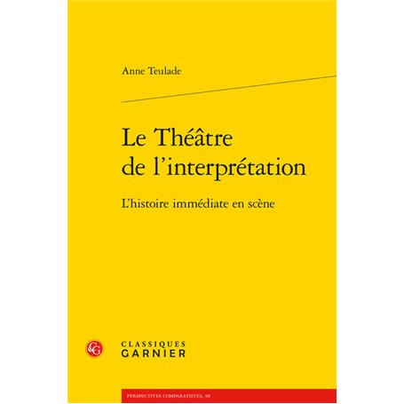 Le Théâtre de l'interprétation