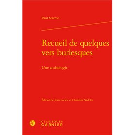 Recueil de quelques vers burlesques