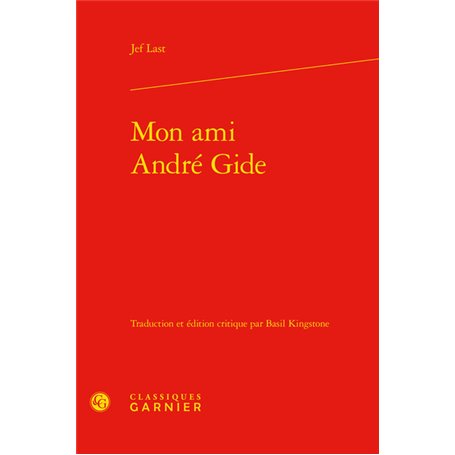 Mon ami André Gide