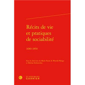 Récits de vie et pratiques de sociabilité