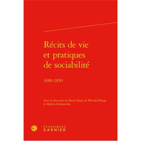 Récits de vie et pratiques de sociabilité