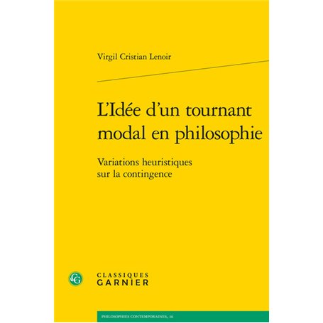 L'Idée d'un tournant modal en philosophie