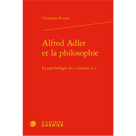 Alfred Adler et la philosophie