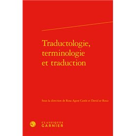 Traductologie, terminologie et traduction