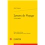 Lettres de Voyage