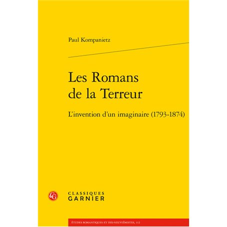 Les Romans de la Terreur