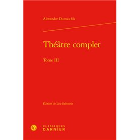 Théâtre complet