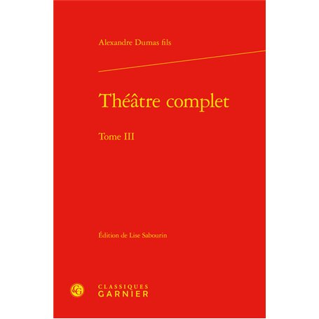 Théâtre complet