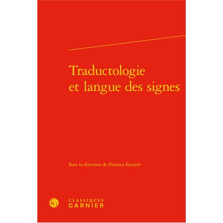 Traductologie et langue des signes