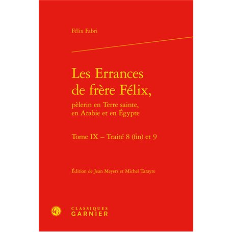 Les Errances de frère Félix,