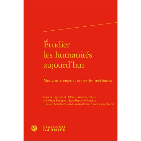 Étudier les humanités aujourd'hui