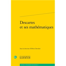 Descartes et ses mathématiques