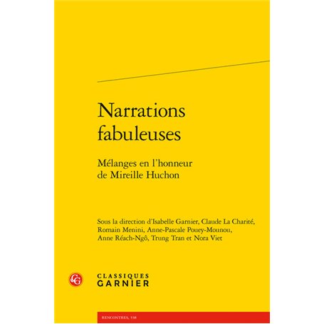 Narrations fabuleuses