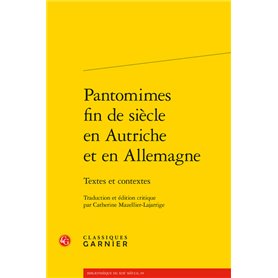 Pantomimes fin de siècle en Autriche et en Allemagne