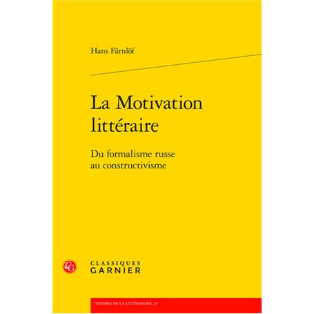 La Motivation littéraire