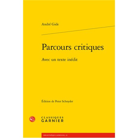 Parcours critiques