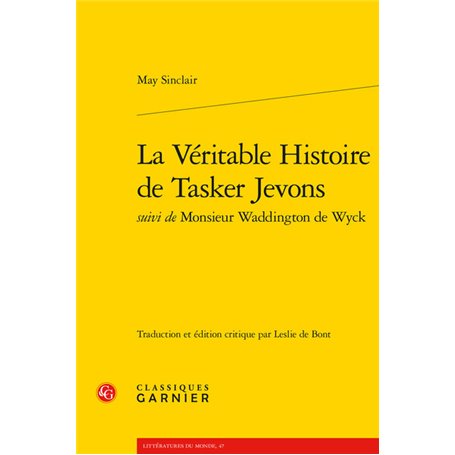 La Véritable Histoire de Tasker Jevons