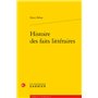 Histoire des faits littéraires