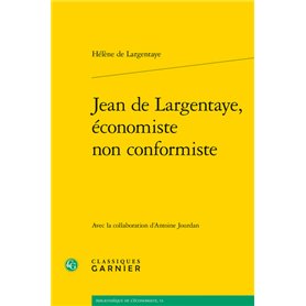 Jean de Largentaye, économiste non conformiste