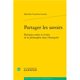 Partager les savoirs