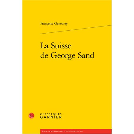 La Suisse de George Sand