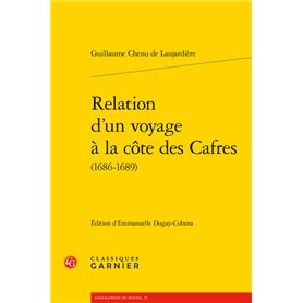 Relation d'un voyage à la côte des Cafres