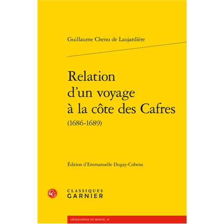 Relation d'un voyage à la côte des Cafres