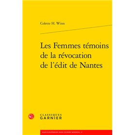 Les Femmes témoins de la révocation de l'édit de Nantes