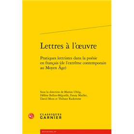 Lettres à l'oeuvre