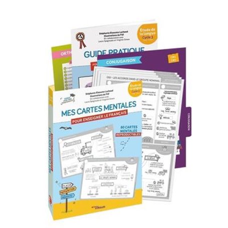 Mes cartes mentales pour enseigner le français - Cycle 3 : CM1, CM2