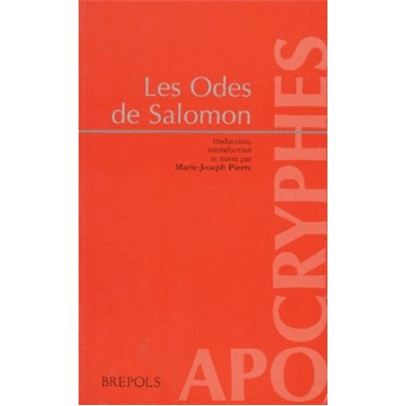 ODES DE SALOMON (LES)