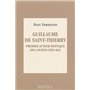 GUILLAUME DE SAINT THIERRY