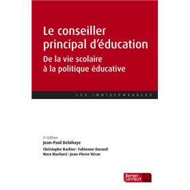 CONSEILLER PRINCIPAL D'EDUCATION 3E ED