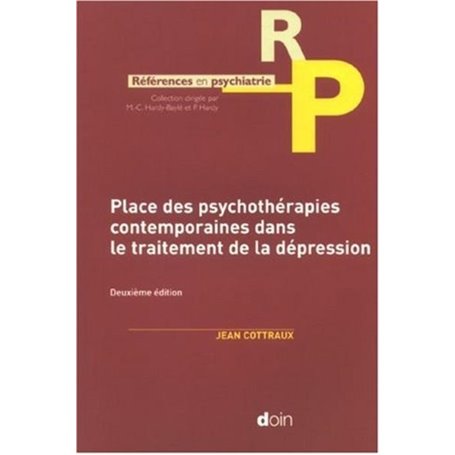 Place des psychothérapies contemporaines dans le traitement de la dépression