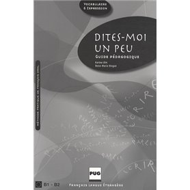 DITES MOI UN PEU - GUIDE PEDAGOGIQUE NOUVELLE COUVERTURE