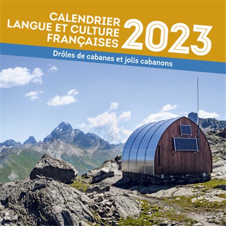 Calendrier Langue et culture françaises 2023