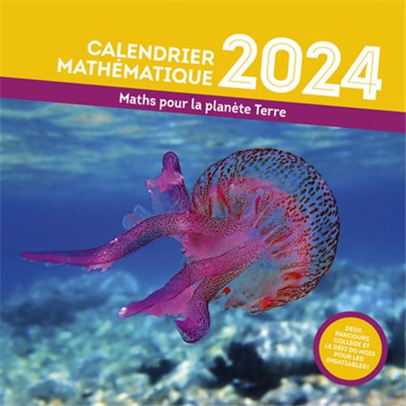 CALENDRIER MATHEMATIQUE 2024