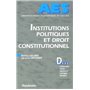 institutions politiques et droit constitutionnel - 4ème édition