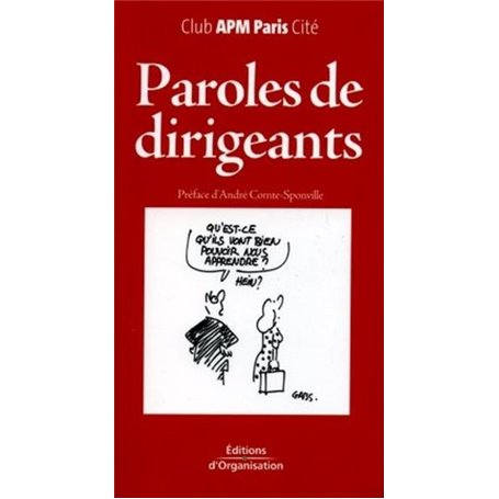 Paroles de dirigeants