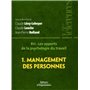 RH : les apports de la psychologie du travail - Tome 1 - Management des personnes