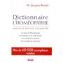 dictionnaire de l'homeopathie nouvelle edition