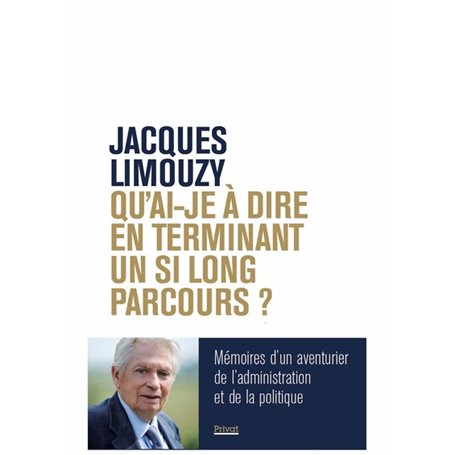 Qu'ai-je à dire en terminant un si long parcours ?