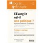 LIBERTE POLITIQUE N37 -EVANGILE EST-IL UNE POLITIQUE 05-2007