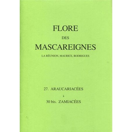 Flore des Mascareignes 27