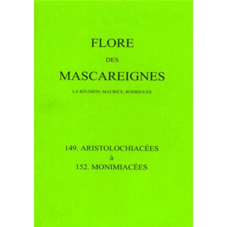 Flore des Mascareignes 149 à 152