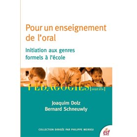 Pour un enseignement de l'oral